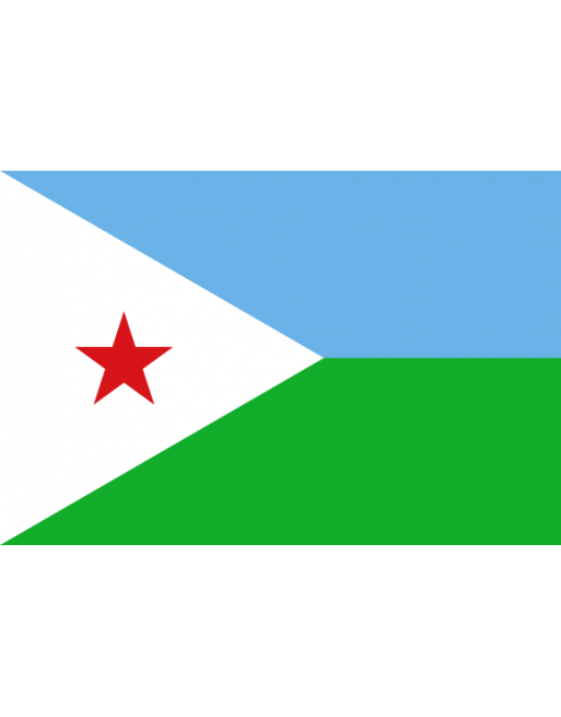 Parche bandera  Djibouti