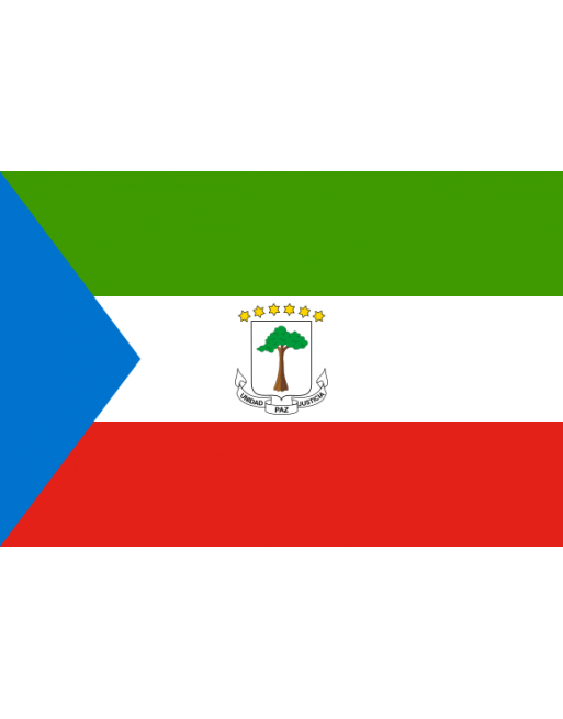 Patch Bandiera Guinea equatoriale termoadesive