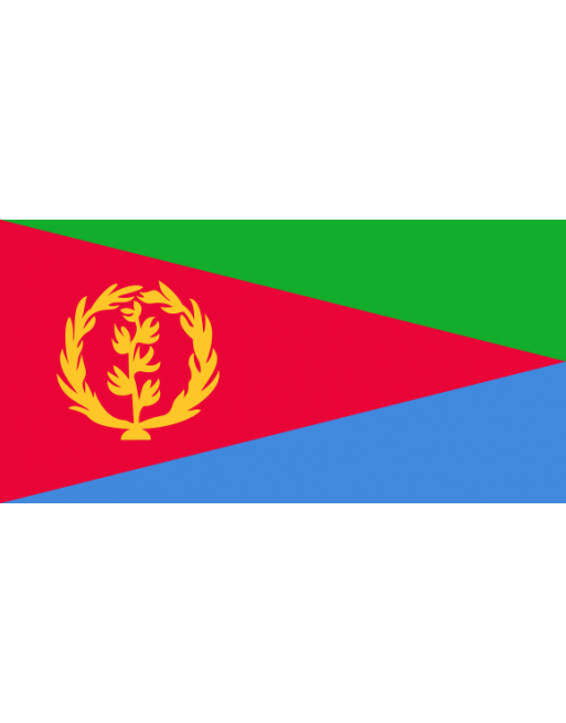 Écussons Drapeaux Érythrée thermocollant