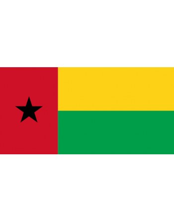 Patch Bandiera Guinea-Bissau termoadesive