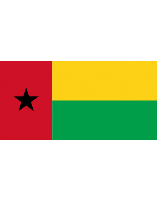 Patch Bandiera Guinea-Bissau termoadesive