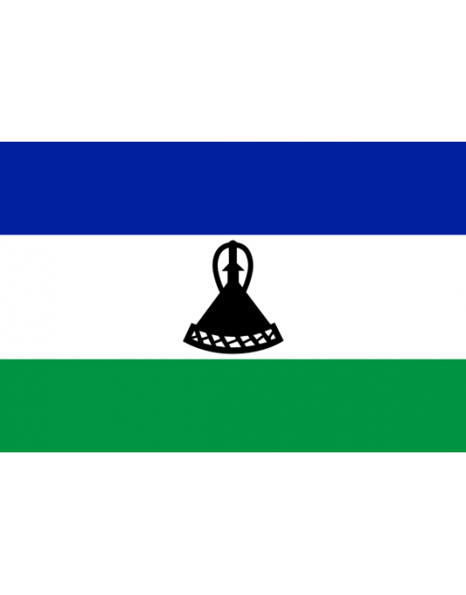 Patch Bandiera Lesotho termoadesive