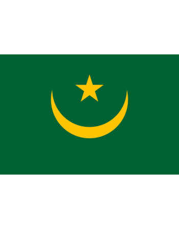 Patch Bandiera Mauritania termoadesive