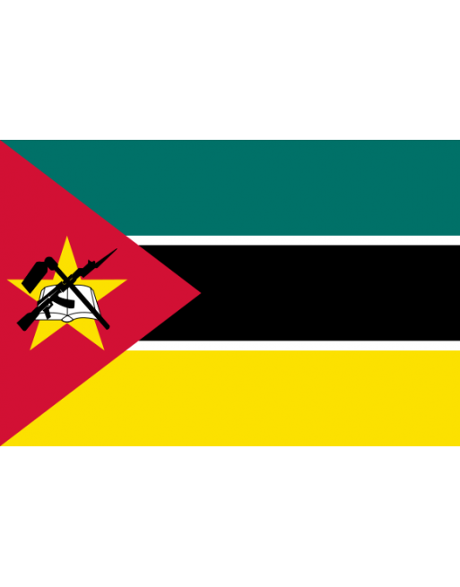 Écussons Drapeaux Mozambique thermocollant