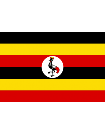 Écussons Drapeaux Ouganda thermocollant