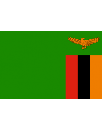 Patch Bandiera Zambia termoadesive