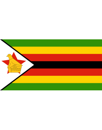 Écussons Drapeaux Zimbabwe thermocollant