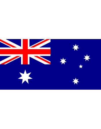 Iron-on embroidered flag Australia