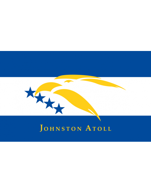 Écussons Drapeaux Atoll johnston thermocollant