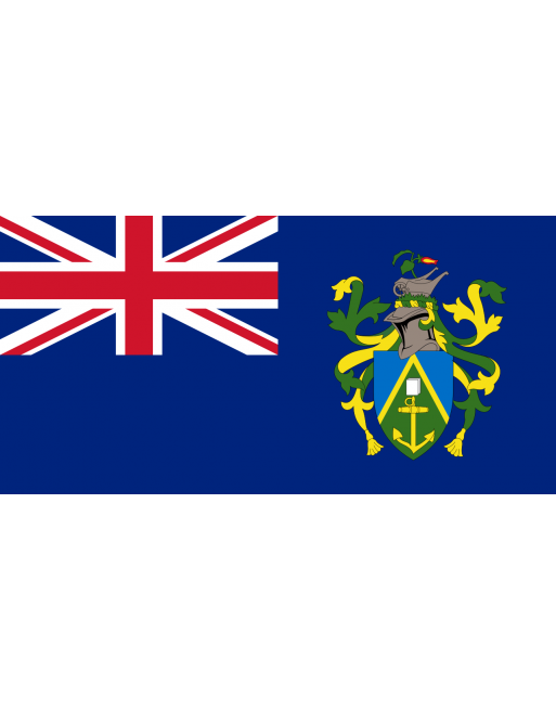 Aufnäher Nationalflagge Pitcairninseln mit Thermokleber