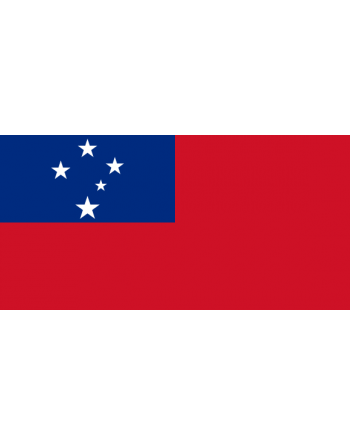 Aufnäher Nationalflagge Samoa mit Thermokleber