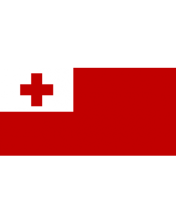 Aufnäher Nationalflagge Tonga mit Thermokleber