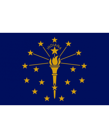Patch Bandiera Indiana termoadesive