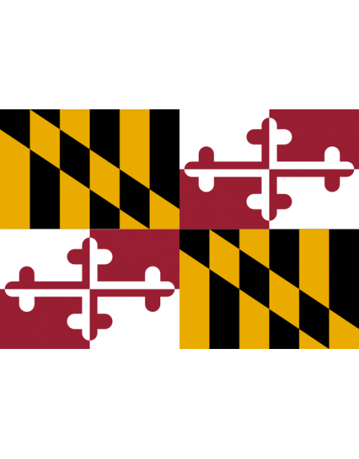 Patch Bandiera Maryland termoadesive