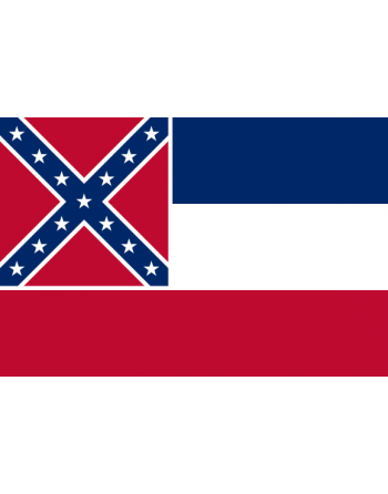 Patch Bandiera Mississippi termoadesive
