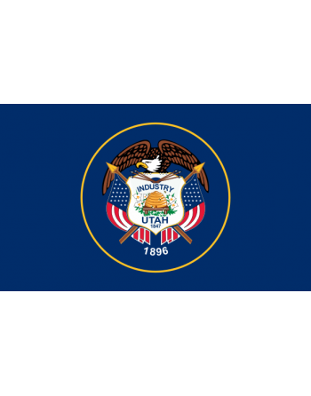 Patch Bandiera Utah termoadesive