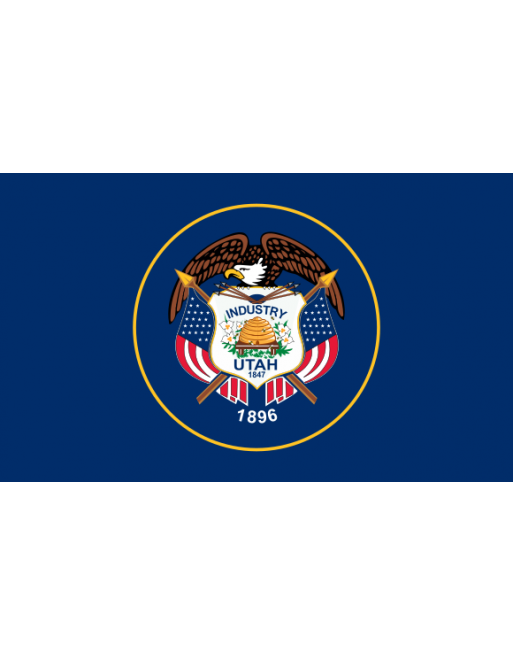 Patch Bandiera Utah termoadesive