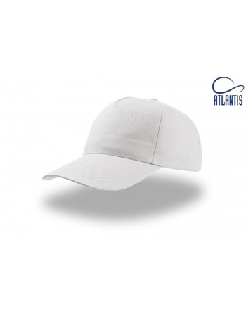 weiß Werbekappe mit Visier, unisex und personalisiert mit Stickerei für Firmen, Sport und Events