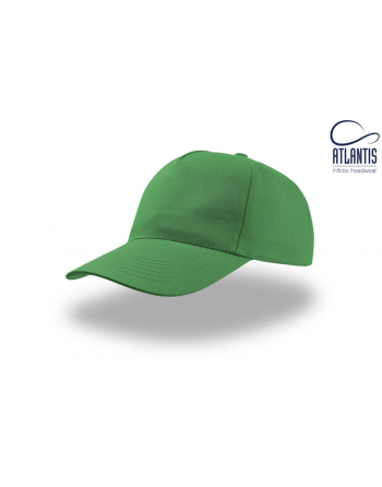 Grün Werbekappe mit Visier, unisex und personalisiert mit Stickerei für Firmen, Sport und Events