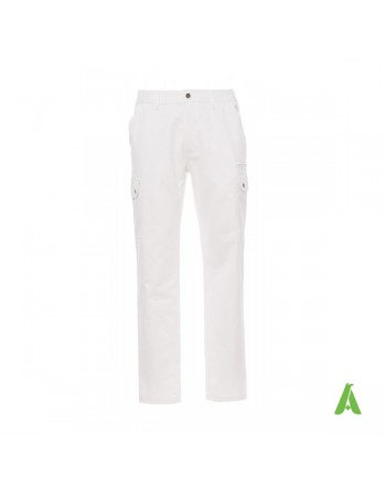 Pantalone da lavoro colore bianco