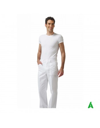 Pantalon de chef blanc...