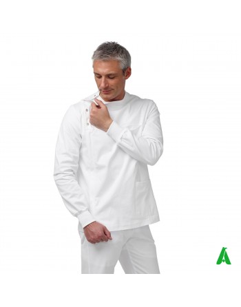 Unisex Medical Coat anpassbar mit 100% Baumwolldruck oder Stickerei