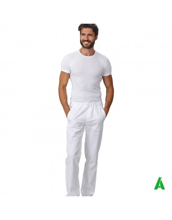 Pantalón médico largo, personalizable con estampado o bordado.