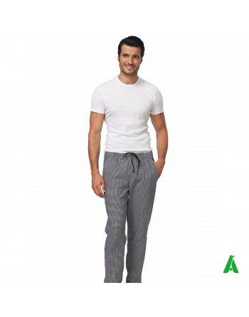 Long doctor's trousers, customizable with print or embroidery