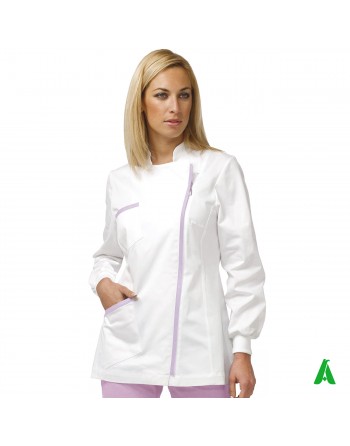 Túnica de doctora personalizable con estampado o bordado 100% algodón