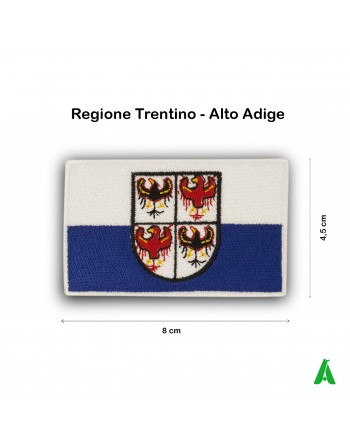 Región del parche Trentino Alto - Adige