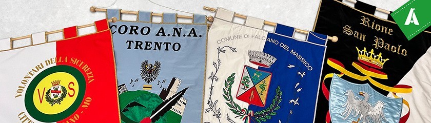 Banners and support accessories for associations by | Arem italia